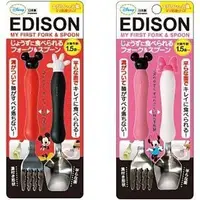 在飛比找蝦皮購物優惠-日本 EDISON DISNEY米奇米妮 嬰幼兒學習餐具(湯