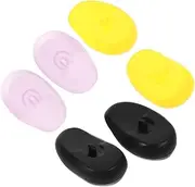 [Baluue] Protect Your Ears 3 Pair Set of Black Yellow Ear Muffs for Hair Dyeing Heat Shielding Hair Earmuffs