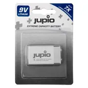 Jupio Non-Rechargeable Lithium Battery 9V VPE-10 (White/Grey)