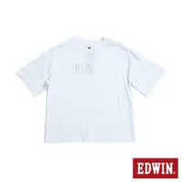 在飛比找蝦皮商城優惠-EDWIN E.F.S雷射光LOGO短袖T恤(白色)-女款