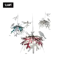 在飛比找momo購物網優惠-【SLAMP】LUI 吊燈 藍/金/紫