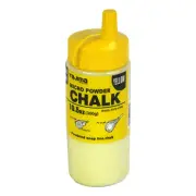 TAJIMA Micro Chalk - Yellow 10.5 oz (300g) Ultra-Fine Snap-Line Chalk with Du...