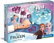 Clementoni 18721 Disney Frozen 2 Magic Kit, Temporary Tattoos for Kids Age 6, Art and Crafts, Creative Toys