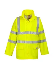 Portwest Mens Hi-Vis Sealtex Flame Hi-Vis Reflective Jacket