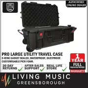 NEW XHL Pro Utility Large Instrument Hard Travel Case Waterproof Foam Wheels