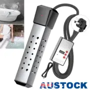 Electric Immersion Water Heater, Auto Shutoff with Intelligent Thermostat 2500W