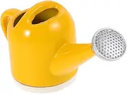 Doll House Shower Fairy Garden Mini Watering Pots Small Watering Bucket Miniature House Accessories Miniature Furniture Mini Dollhouse Furniture Metal Yellow