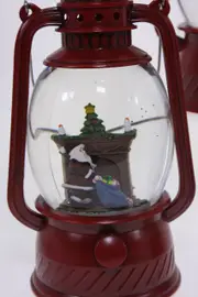 Magical Christmas Lantern - Santa and Presents