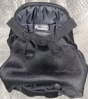 PAWABOO XL Pet Front Backpack Black Adjustable New in Open Box