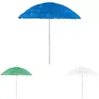 Hawaii Beach Parasol Outdoor Umbrella Sun Shelter Sunshade Patio White vidaXL