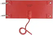 Silicone Heating Pad Flexible Heater Mat 300x120mm 100W Vehicle Car DC12V Warmth Versatile Use (DC24V)