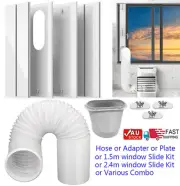 Exhaust Hose Duct Pipe Plate Parts Window Slide Kit For Portable Air Conditioner