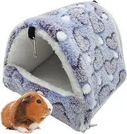 LeerKing Rat Hammock Bed - Ferret & Rodent Hammock Bed Hideout Cage Accessories Toy for Guinea Pig, Chinchilla, Hedgehog, Sugar Glider
