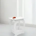 Little night table storage shelf modern coffee home multiple coffee desktop