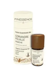 NEW Finessence Certified Organic 5ml Essential Oil - Coriander Leaf Fresh