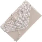 [Baluue] Polyester Evening Bag for Women Bridal Purse Formal Clutch Hot Diamond Envelope Bag