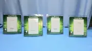 4 New Sealed Lutron Diva Light Dimmer LED Single Pole Or 3 Way White Wall Switch
