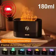 Cute Fire Flame Aroma Diffuser, Essential Oil, Air Humidifier, LED Aromatherapy