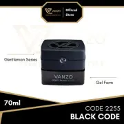Vanzo Car Freshener Gentleman Series 2255 - Black Code