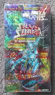 SEALED NEW 1992 SILVER SURFER PRISM BOX TRADING CARD 36 PACKS COMIC IMAGES