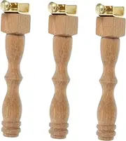 NUOBESTY 3sets Cross Frame Support Embroidery Stands with Screws for Enhanced Stability Construction for Needlework Crafting Convenient Efficient
