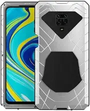 Redmi Note 9s Case, Redmi Note 9s Case Heavy Duty, Armor Hybrid (Sliver)