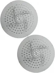 Silicone Sink Cover Set Sink Drain Strainer Plugs for Kitchen Bathroom Anti-Odor Easy to Clean Grey