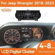 LCD Digital Cluster Speedometer Instrument Upgrage for Jeep Wrangler 2018-2023