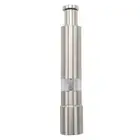 Manual Stainless Steel Thumb Push Salt Pepper Spices Sauce Grinder Mill