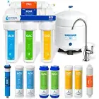 Express Water RO5DX Reverse Osmosis Filtration NSF Certified 5 Stage RO System w