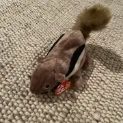 TY Beanie Baby - CHIPPER the Chipmunk (A)