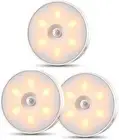 Motion Sensor Light, Newest Version USB Rechargeable Wireless Closet Lights, ...