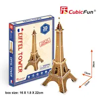 在飛比找誠品線上優惠-CubicFun 3D立體拼圖/ 艾菲爾鐵塔/ S3006h