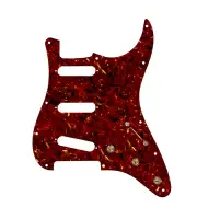 920D Custom SSS Pre-Wired Pickguard for Strat With A Tortoise Pickguard and S...