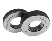 Thread Ring Gage 1" 5/16-16 UN 2A Thread Ring Inspection Gauge GO NOGO 1 5/16-16