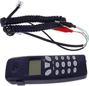 TEHAUX Phone Tester for Professional Use Corded Telephone LCD Display Ringer Volume Corded Phone