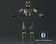 B-01 Tactical Armor (Helmet not included) - Galactic Armory - DIY