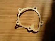 Ford V4 104CID 1.5 & 1.7 L Rear cover / Water pump Mounting Gasket backside