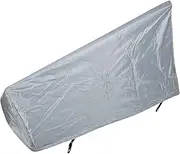 X AUTOHAUX Caravan Hitch Cover Camping Trailer Tow Coupling Lock Cover Universal Waterproof Gray 110x60x70cm