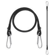 23.6 Inch Bungee Cords with Hooks 2 Pack Heavy Elastic Straps Bungee Rope wit...