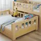 【HABABY】兒童雙層床 上下舖 可拆階梯款 135床型 (原木) (10折)
