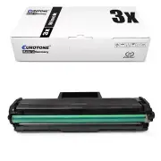 3x Toner for Samsung Xpress SL-M 2022 W, MLT-D111S