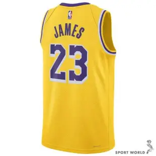 Nike 男裝 NBA 球衣 JAMES 洛杉磯 湖人隊 黃 DN2009-733