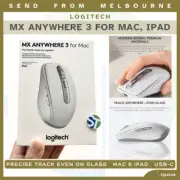NEW Logitech MX Anywhere 3 Wireless Mouse for Mac, iPad (Pale Grey) USB-C Charge