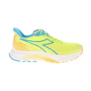 Diadora Mythos Blushield 9 Vortice Running Mens Yellow Sneakers Athletic Shoes