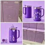 〔頭套 阿米棒套 不鏽鋼杯〕BT21 BABY & MININI PURPLE OF WISH 紫色系列商品