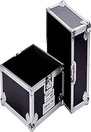 Excellent Quality Flight Medium Duty Deluxe Lp Case Holds 80 Pcs High-density Eva Poly Foam Inside Padding Bottom Rubber Feet With Heavy Duty Bolts And Recessed T-nuts DEEJAYLED TBHLPE
