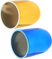 JOINPAYA 2pcs Dice Cup Bar Party Entertainment Games Dice Stacking Kit Dice Stacking Cup Dice Game Shaker Bar Game Supplies Bar Dice Container Dice Holder Shaker Game Accessory Blue Plastic