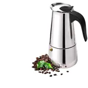 Stainless Steel Espresso Maker Cup Stove Top Coffee Percolator Moka Pot 12Cups