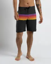 [Rip Curl] Rip Curl Men's Mirage Surf Revival 19" Board Shorts in Washed Black Size 36 36 Washed Black